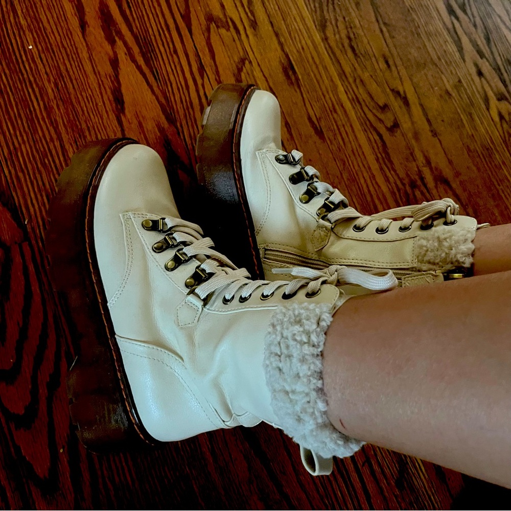 Brand new cream, white Circus Ankle Boots
